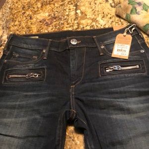 True religion Halle mid rise super skinny